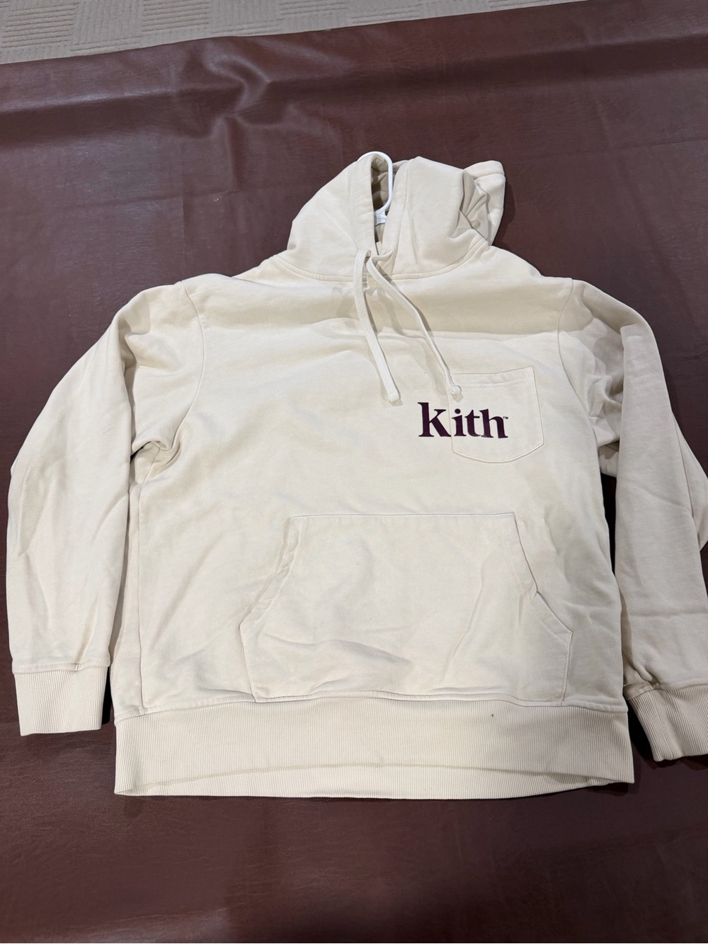 Kith Pocket Williams Hoodie Turtle Dove size Large
